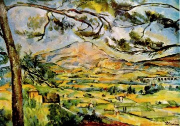 Mont Sainte Victoire 1887 Paul Cezanne Szenerie Ölgemälde
